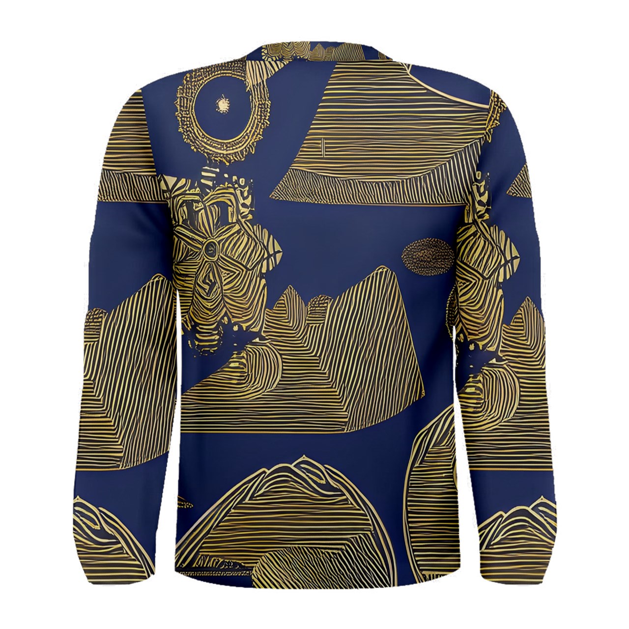 African | Ethnic  Men's Long Sleeve Tee