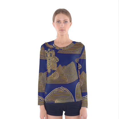 African | Ethnic | Women's Long Sleeve Tee