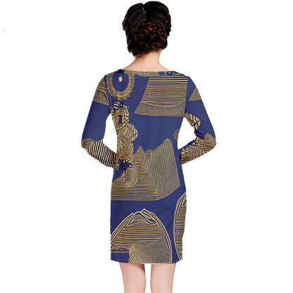 African | Ethnic | Long Sleeve Nightdress