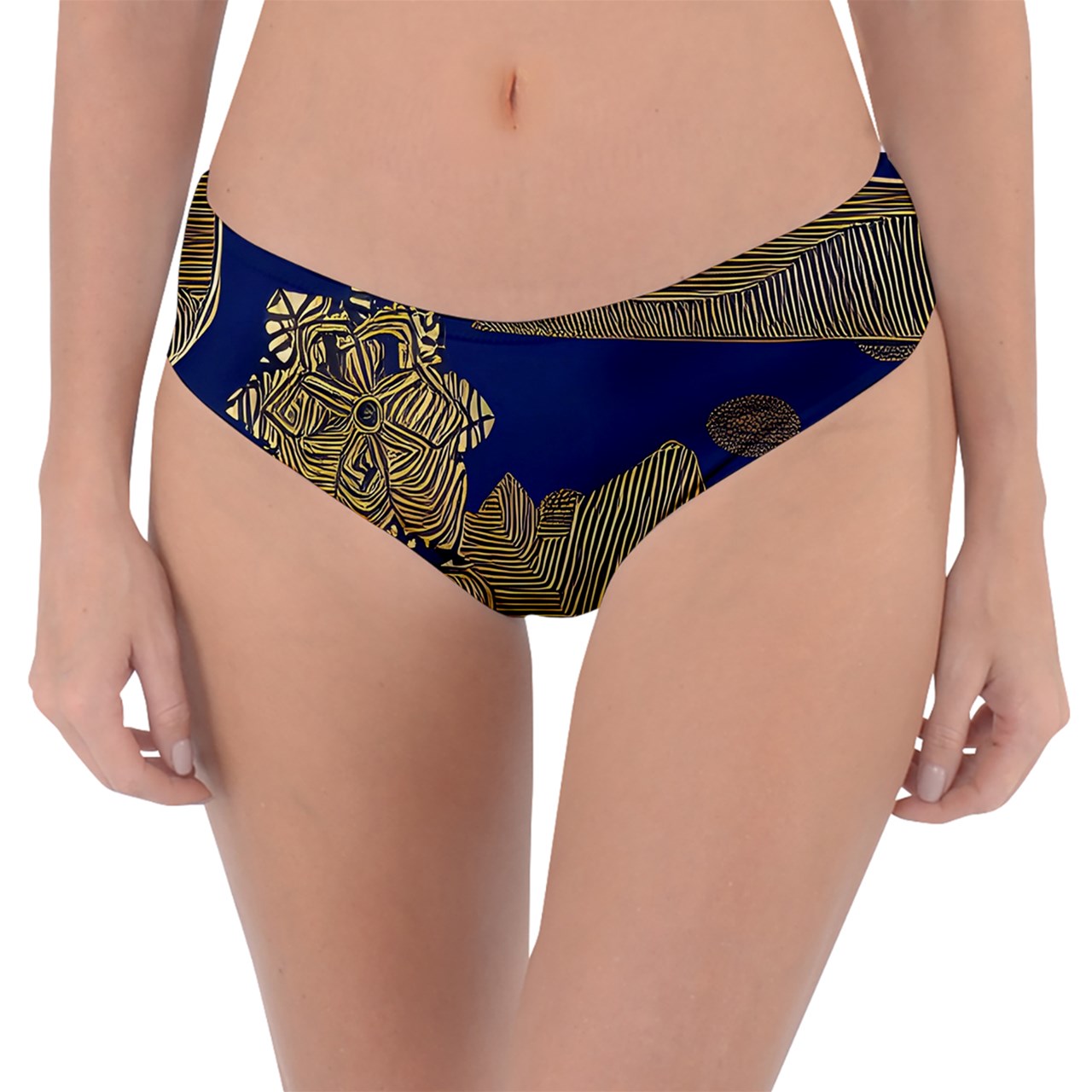 African | Ethnic |  Reversible Classic Bikini Bottoms