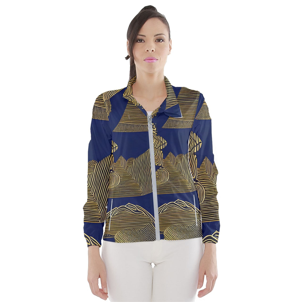 African | Ethnic | Women's Windbreaker