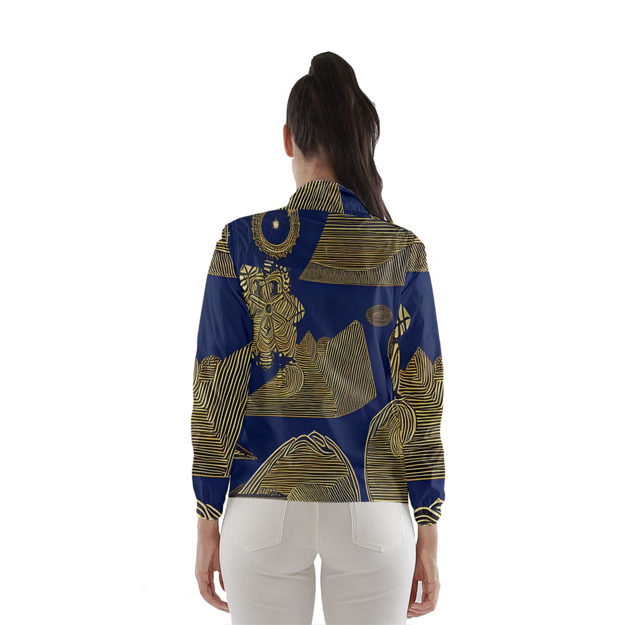 African | Ethnic | Women's Windbreaker