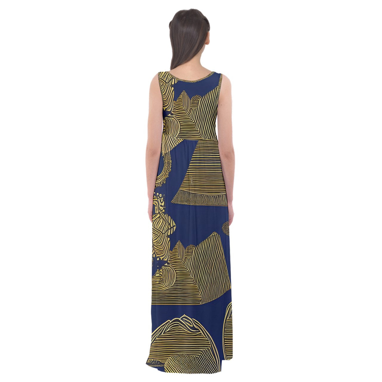 African | Ethnic | Empire Waist Maxi Dress