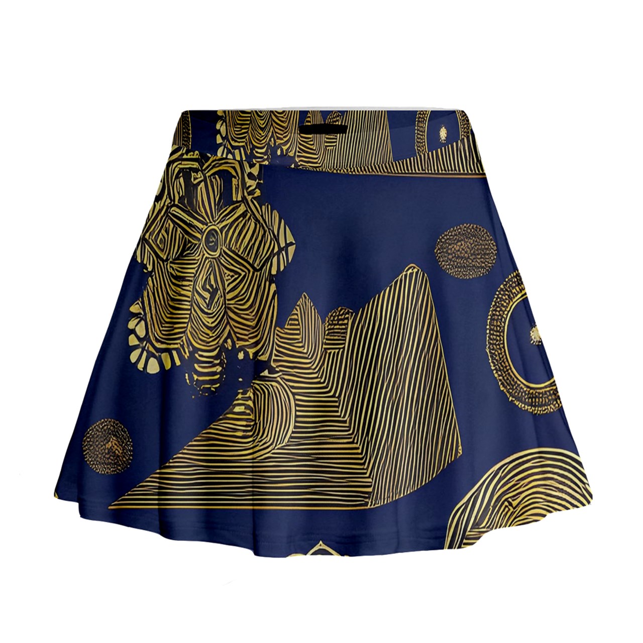 African | Ethnic  Mini Flare Skirt