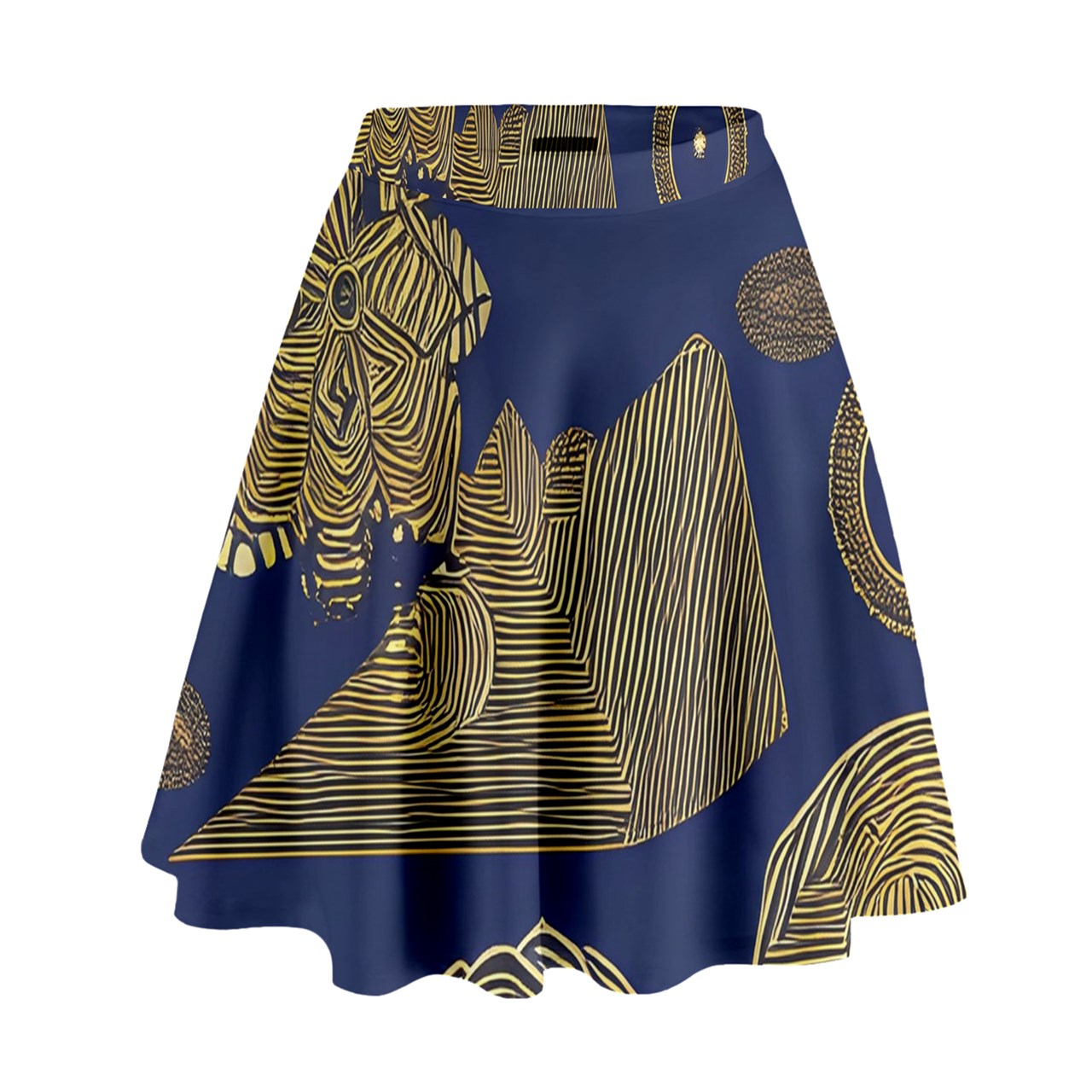 African | Ethnic | High Waist Skirt