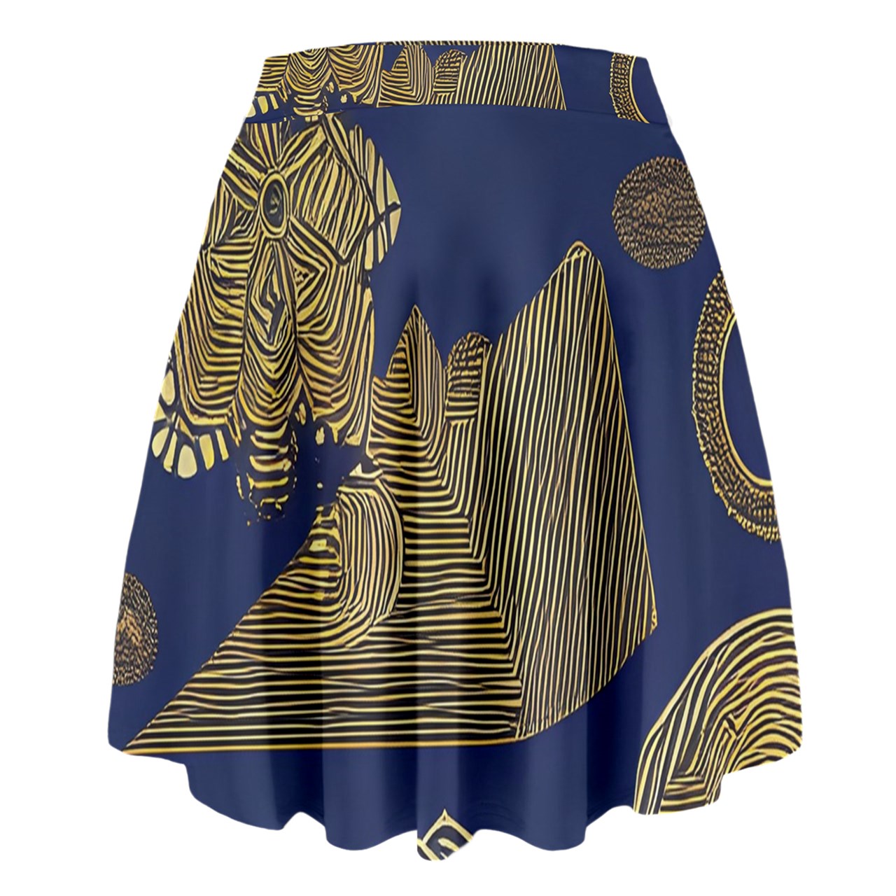 African | Ethnic | High Waist Skirt