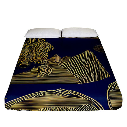 African | Ethnic Fitted Sheet (Queen Size)