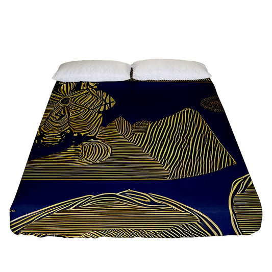 African | Ethnic Fitted Sheet (Queen Size)