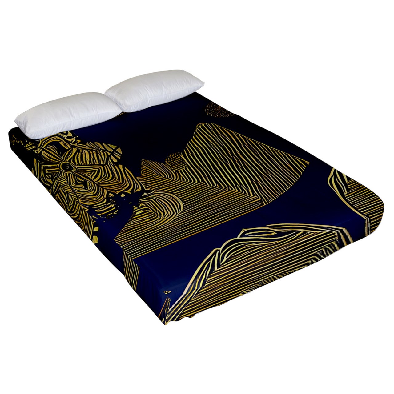 African | Ethnic Fitted Sheet (Queen Size)