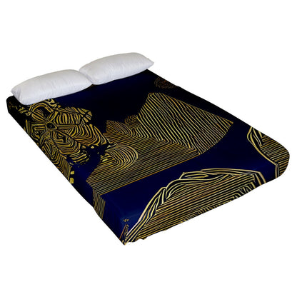 African | Ethnic Fitted Sheet (Queen Size)