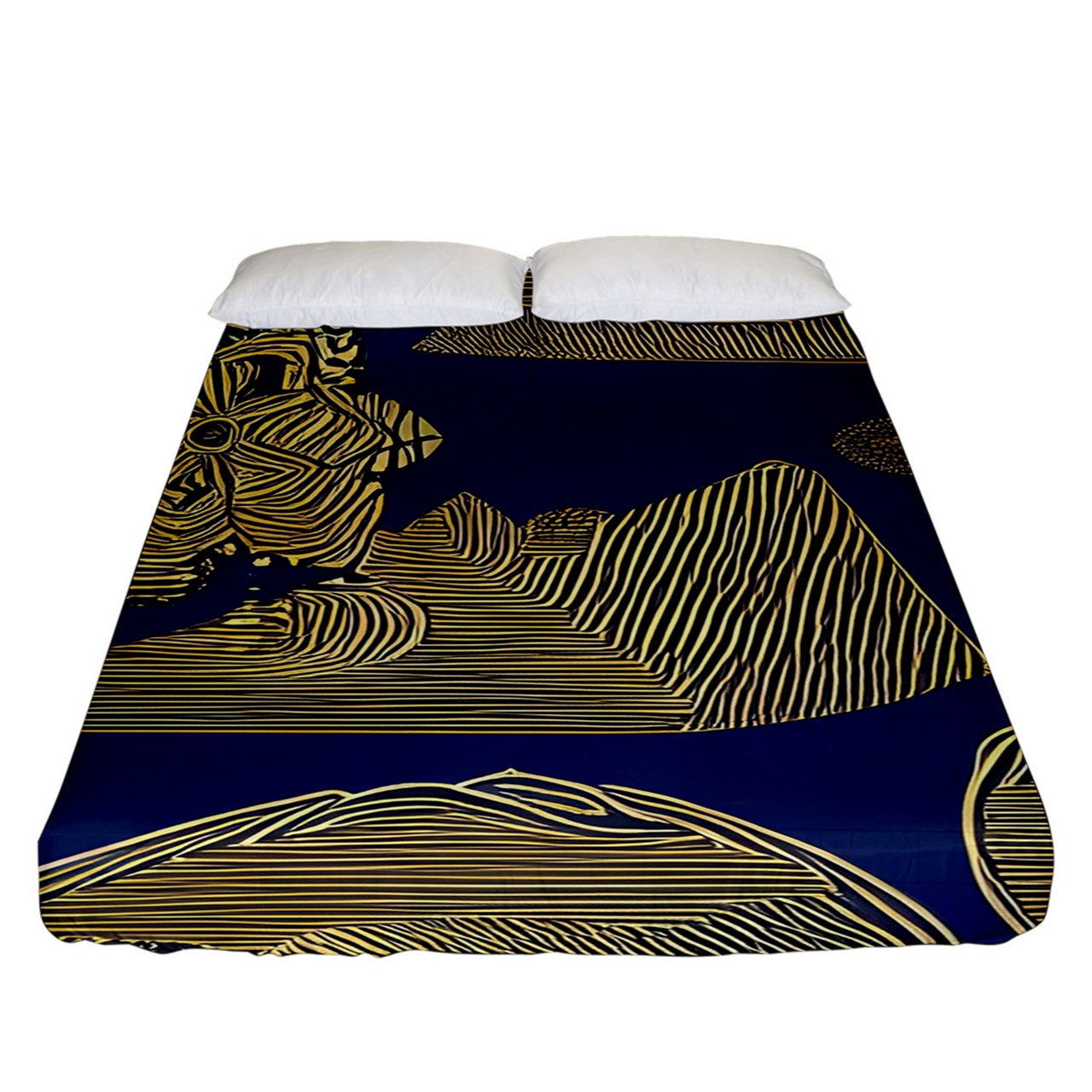 African | Ethnic Fitted Sheet (King Size)