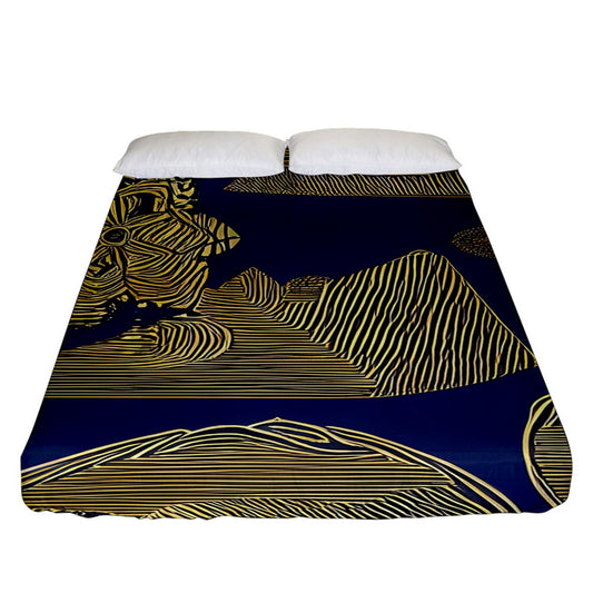 African | Ethnic Fitted Sheet (King Size)