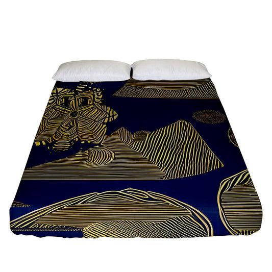 African | Ethnic Fitted Sheet (California King Size)