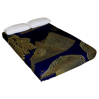 African | Ethnic Fitted Sheet (California King Size)