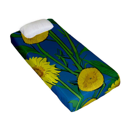 Sunflower Fitted Sheet (Single Size)