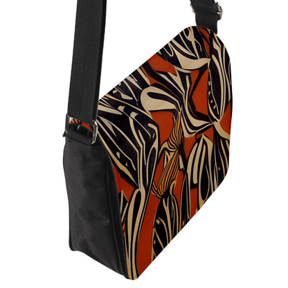 African - Ethnic | Flap Closure Messenger Bag (S)