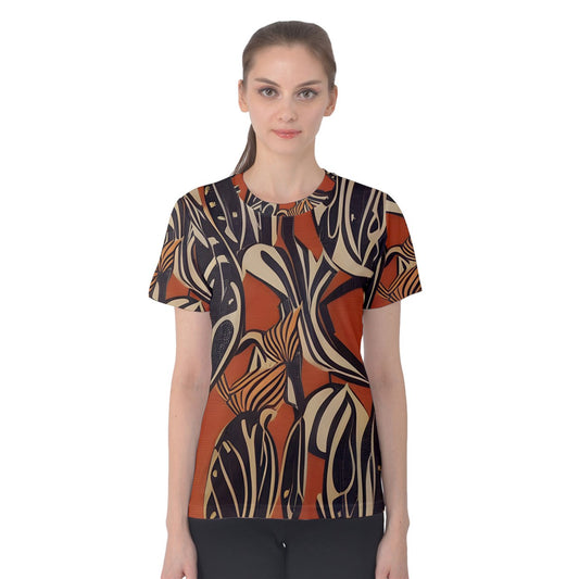 African - Ethnic Women's Cotton Tee 5XL