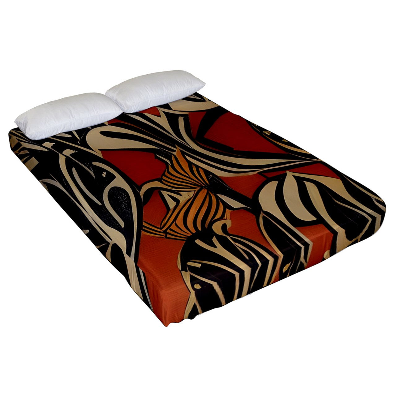 African - Ethnic | Fitted Sheet (Queen Size)