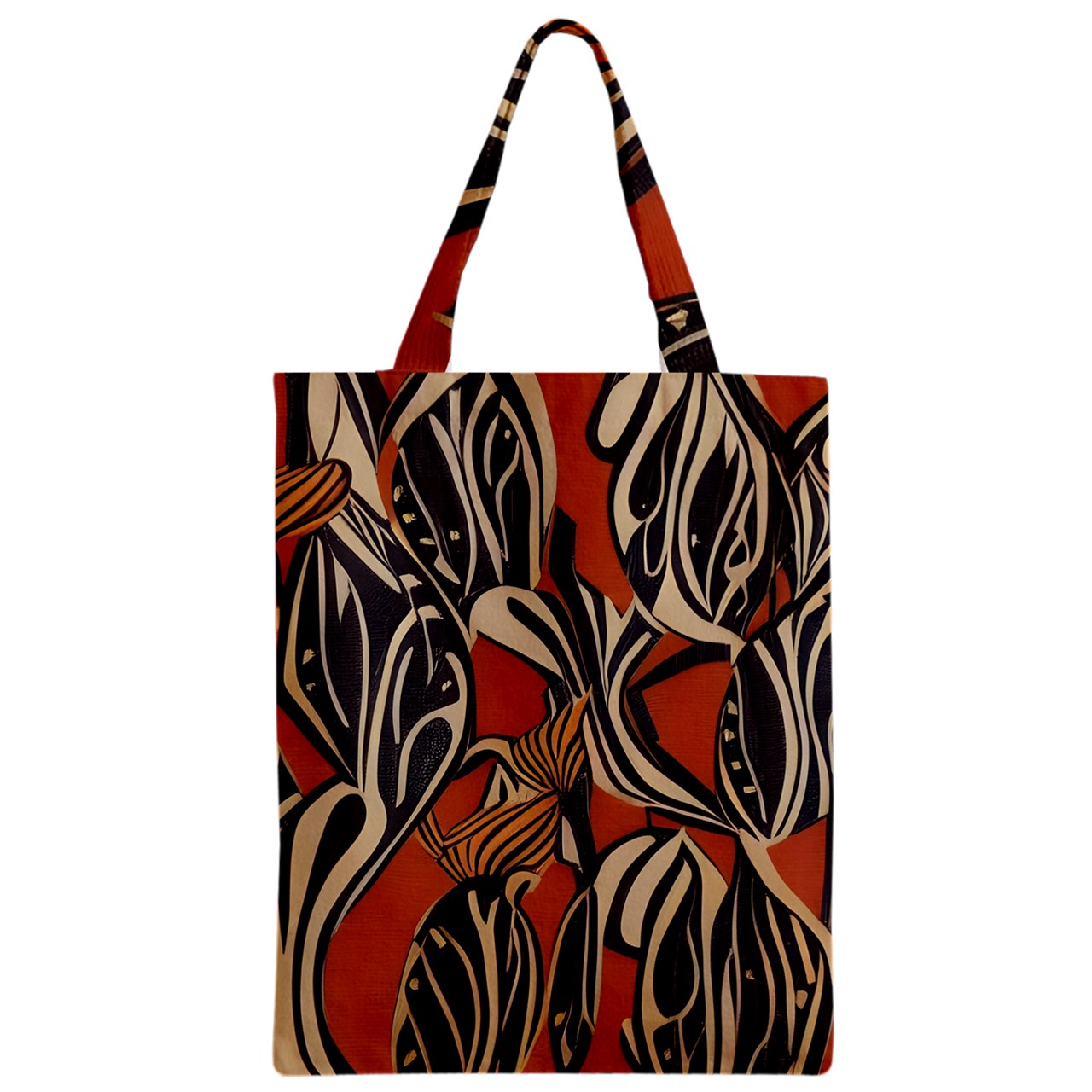 African - Ethnic Zipper Classic Tote Bag