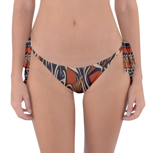 African - Ethnic Reversible Bikini Bottom