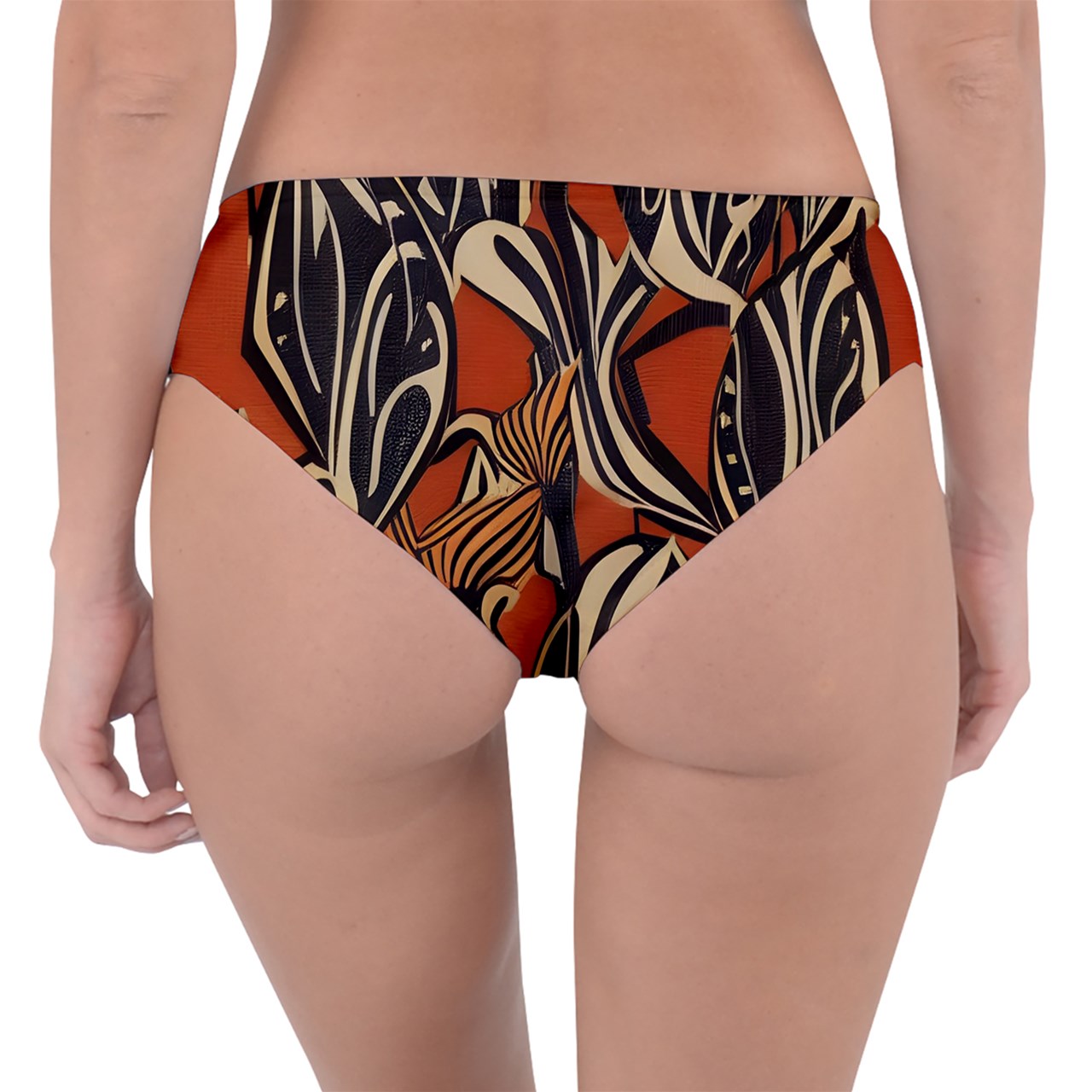 African - Ethnic Reversible Classic Bikini Bottoms