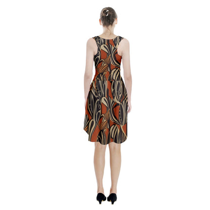 African - Ethnic Racerback Midi Dress