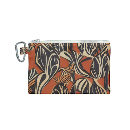 African - Ethnic | Canvas Cosmetic Bag (Small)