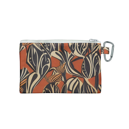 African - Ethnic | Canvas Cosmetic Bag (Small)