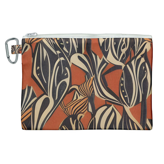 African - Ethnic | Canvas Cosmetic Bag (XL)