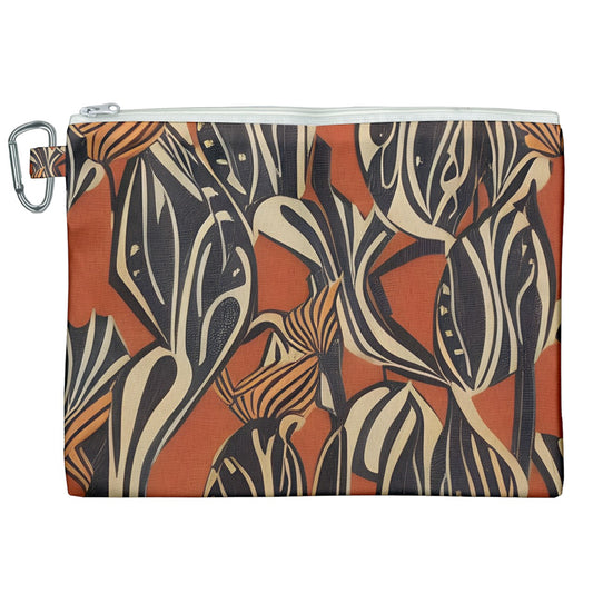 African - Ethnic | Canvas Cosmetic Bag (XXL)