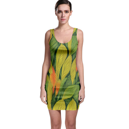 Indian Shot Bodycon Dress