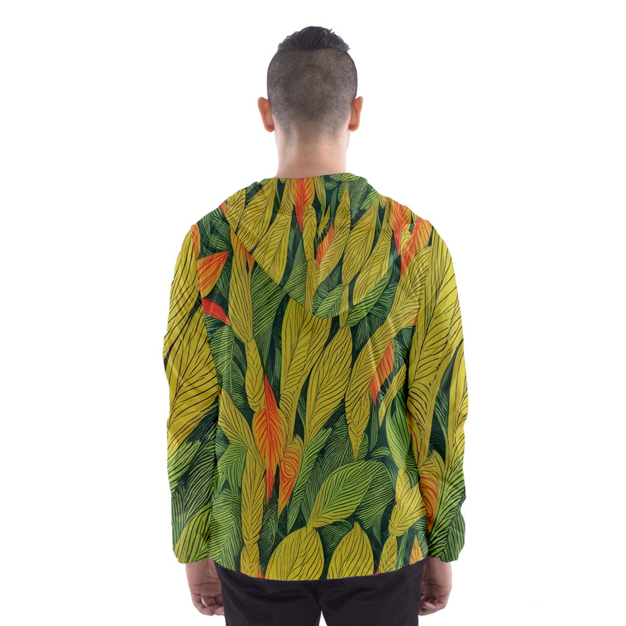 Indian Shot Men's Hooded Windbreaker