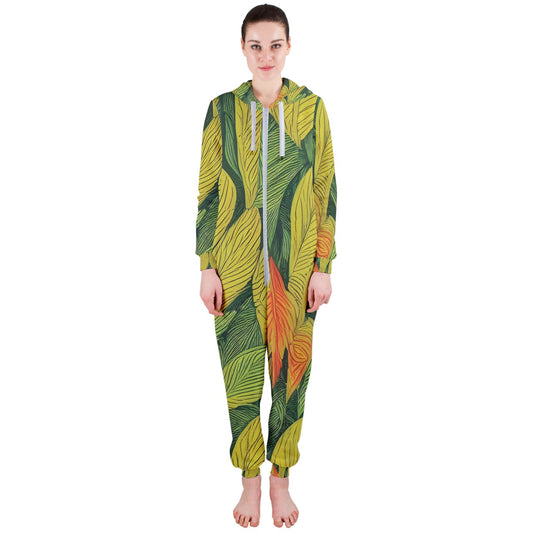 Indian Shot Hooded Jumpsuit (Ladies)