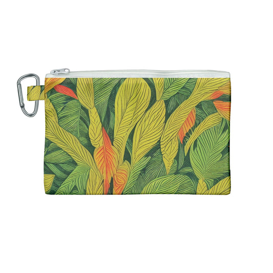 Indian Shot Canvas Cosmetic Bag (Medium)