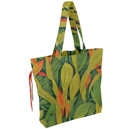 Indian Shot Drawstring Tote Bag