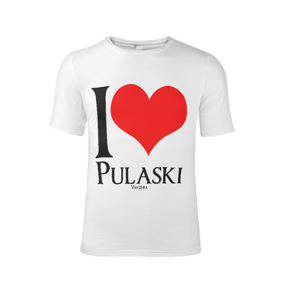 I Heart Pulaski White Men's T Shirt