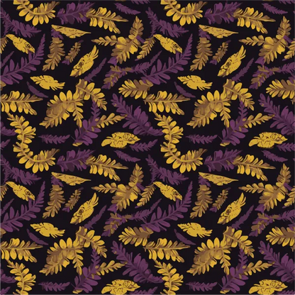 Lauae Purple and Yellow Women Off-shoulder Dress