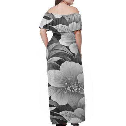 Women's Off The Shoulder short sleeve dress