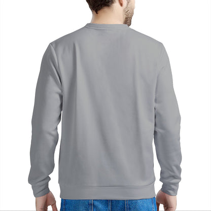 Silver Gray Men's Sweatshirt