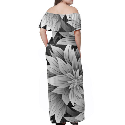 Women's Off The Shoulder short sleeve dress