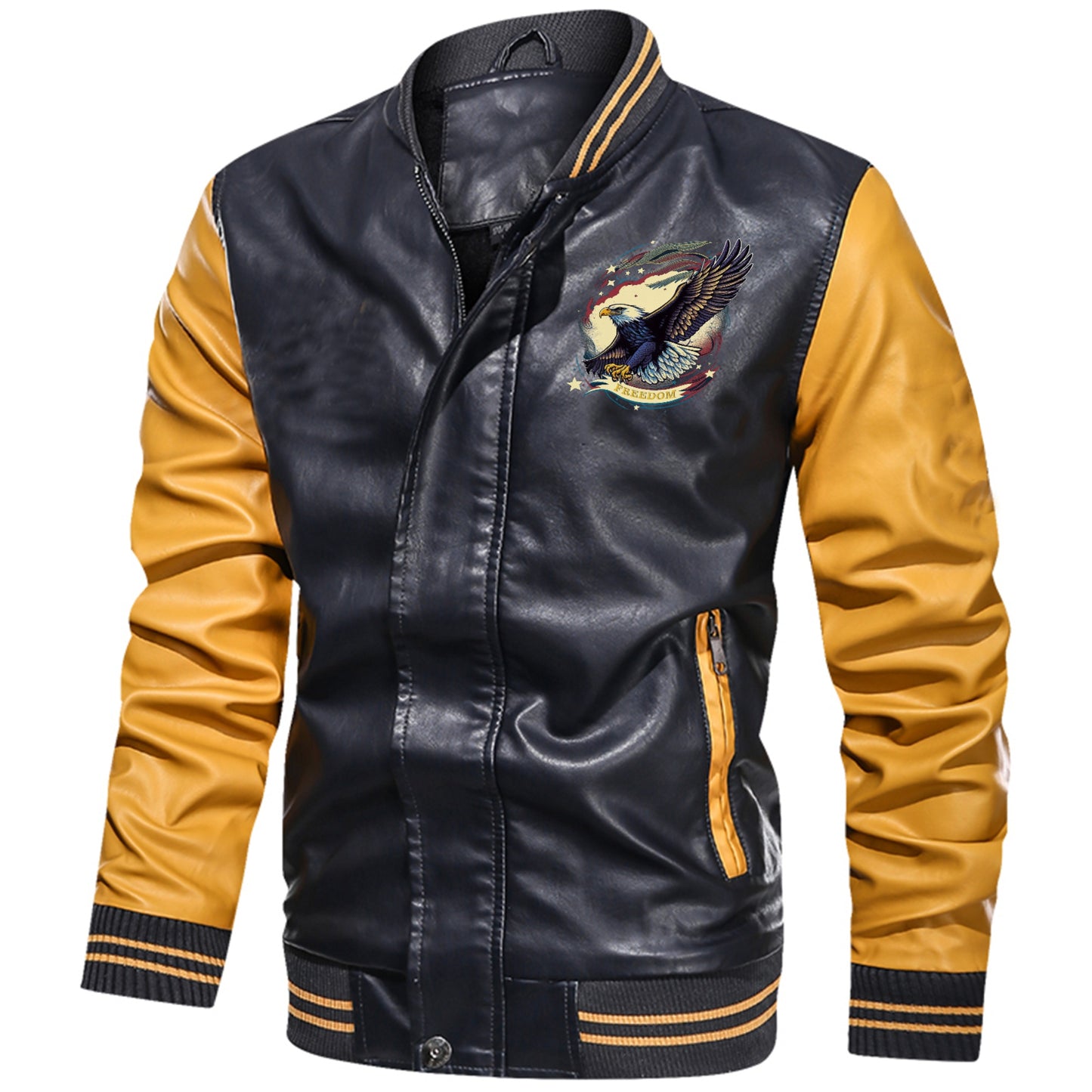 Dare to be Different with Freedom Flyer Leather Bomber Jackets up to 4XL