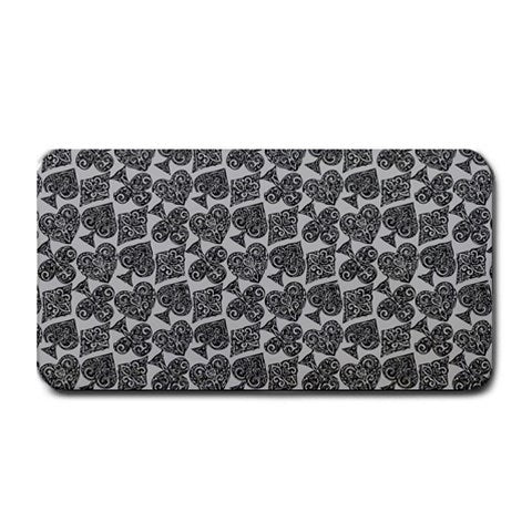 Playingcards-grey Medium Bar Mat - Luxtrini, LLC