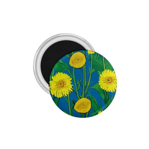 Sunflower 1.75" Magnet