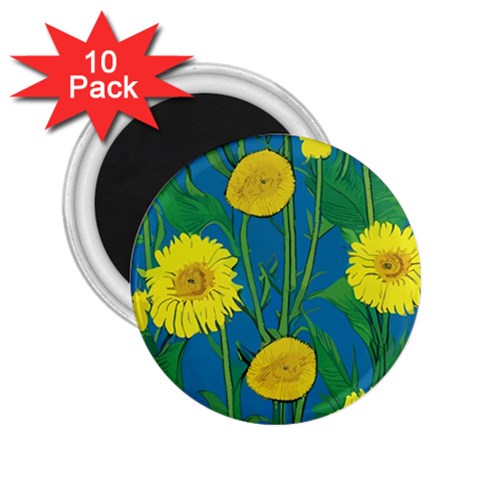 Sunflower 2.25" Magnet (10 pack)