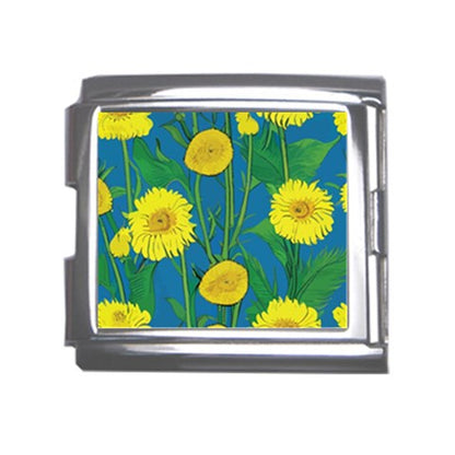 Sunflower Mega Link Italian Charm (18mm)