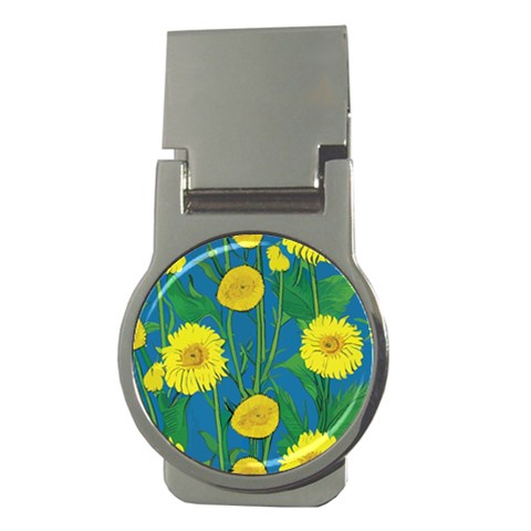 Sunflower Money Clip (Round)