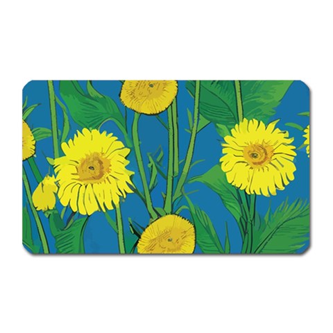 Sunflower Magnet (Rectangular)