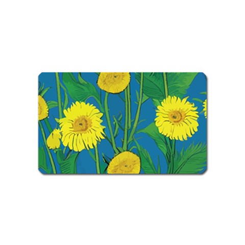 Sunflower Magnet (Name Card)