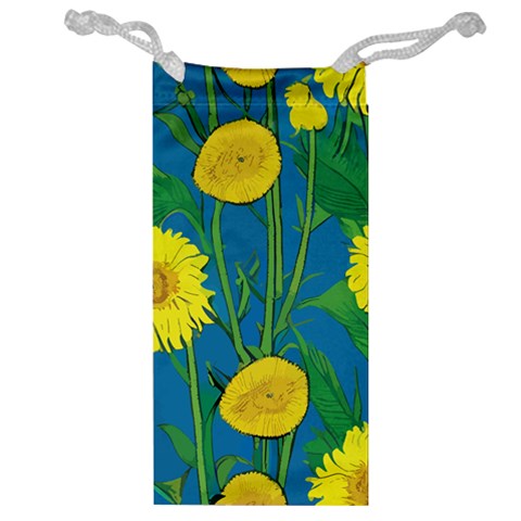 Sunflower Jewelry Bag