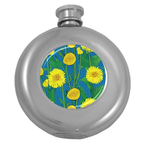 Sunflower Hip Flask (5 oz)